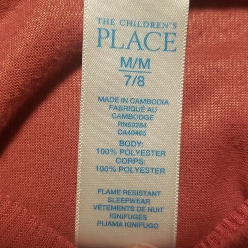 Girls sweat shirt top size 7/8‎ Children's place brand